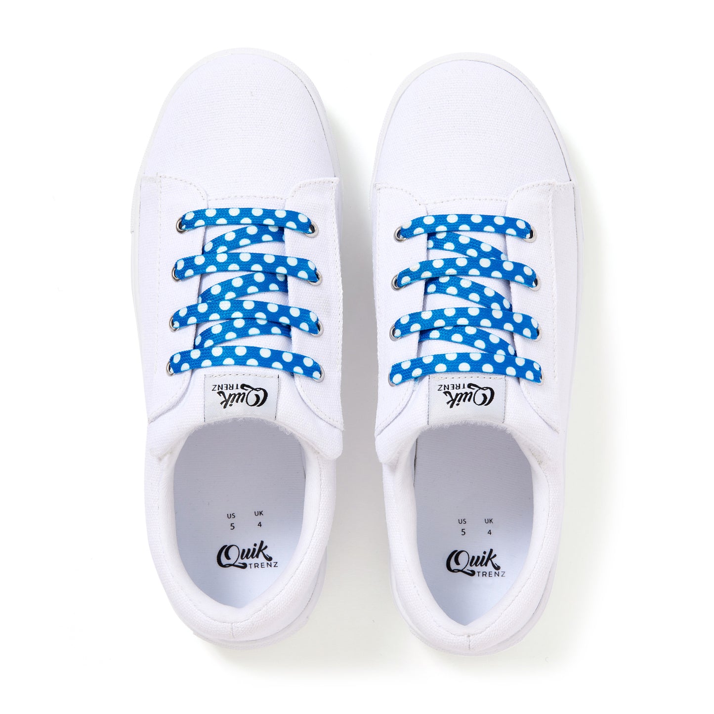 POLKA DOT - WF Blue and White